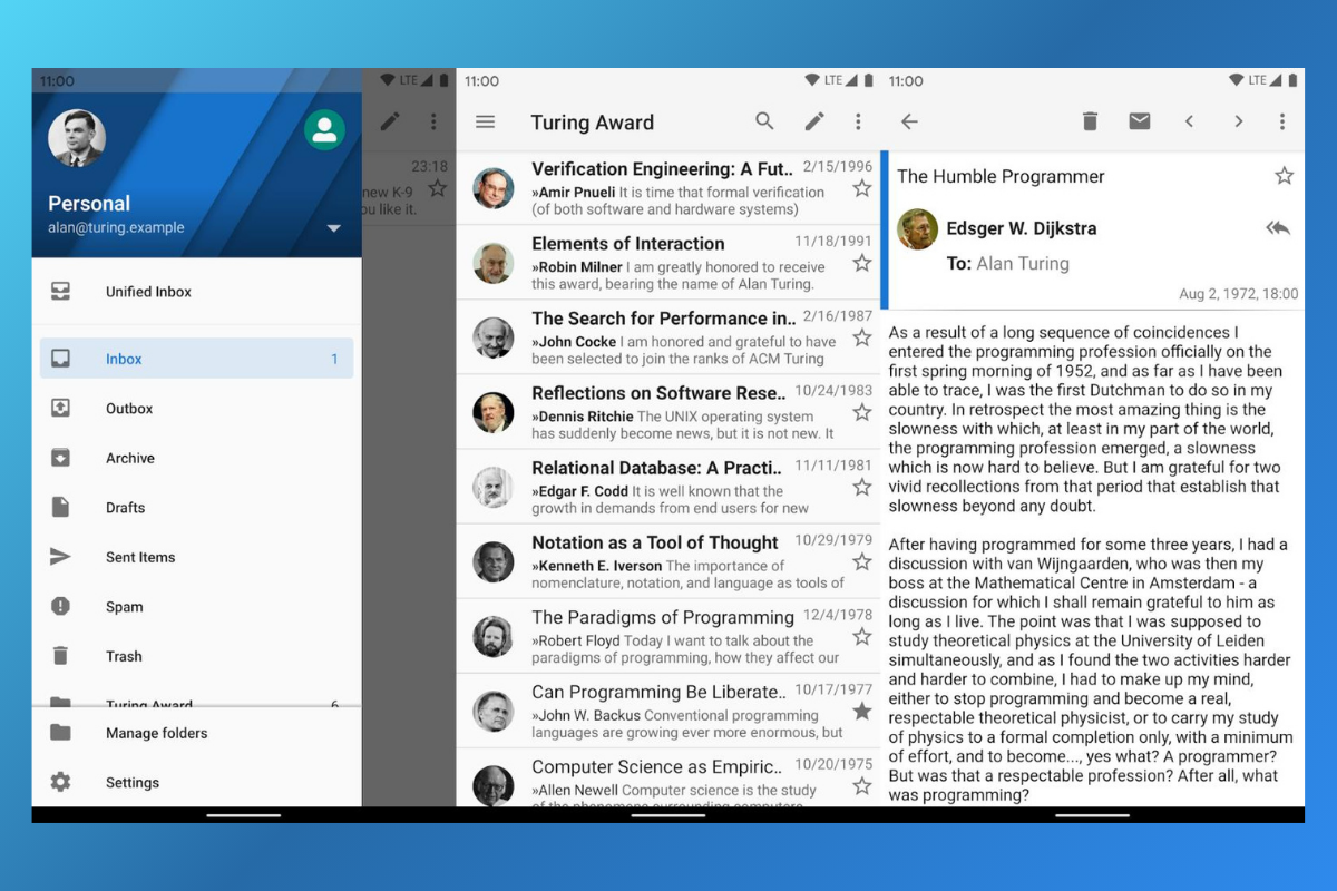 alternatives to nine mail